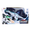 LEAN Toys Zdalnie Sterowany Robot RC Dinozaur Światła Dźwięki Biały