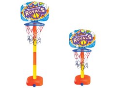 LEAN Toys Zestaw Do Koszykówki Kosz Piłka 120 cm Pompka