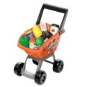 LEAN Toys Zestaw Sklepowy Kasa Wózek Skaner Supermarket Sklepik Dla Dzieci