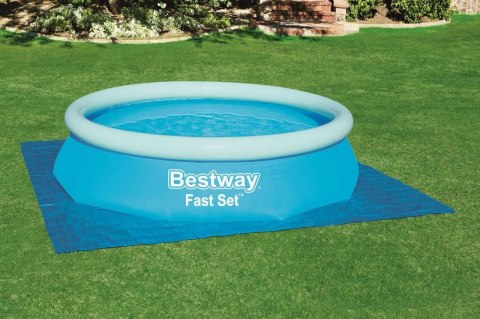 Mata pod basen ogrodowy 305cm/10FT BESTWAY 335x335cm Mata pod basen ogrodowy 305cm/10FT BESTWAY 335x335cm