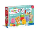 Clementoni Clemmy Słodkie Zwierzaki Kotek Piesek Krówka Klocki Książeczka Clementoni 17849 Clementoni Clemmy Słodkie Zwierzaki Kotek Piesek Krówka Klocki Książeczka Clementoni 17849