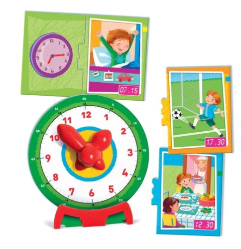 Clementoni Gra edukacyjna Puzzle Która Jest Godzina? Zegarek Uczę się Bawiąc Język Polski Clementoni 50771 Clementoni Gra edukacyjna Puzzle Która Jest Godzina? Zegarek Uczę się Bawiąc Język Polski Clementoni 50771