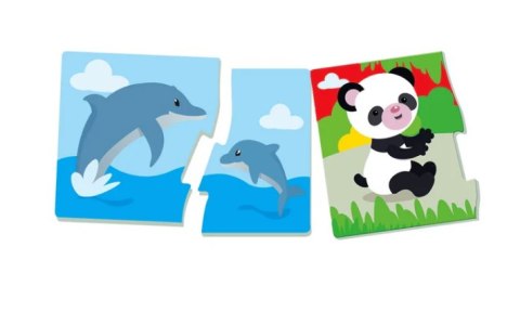 Clementoni Gra edukacyjna Puzzle Mamy i Dzieci Język Polski Zwierzęta Uczę się Bawiąc Clementoni 50763 Clementoni Gra edukacyjna Puzzle Mamy i Dzieci Język Polski Zwierzęta Uczę się Bawiąc Clementoni 50763