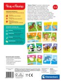 Clementoni Gra edukacyjna Puzzle Mamy i Dzieci Język Polski Zwierzęta Uczę się Bawiąc Clementoni 50763