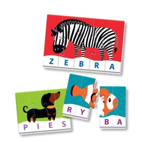Clementoni Gra edukacyjna Puzzle Moje Pierwsze Słowa Uczę się Bawiąc Język Polski Clementoni 50770 Clementoni Gra edukacyjna Puzzle Moje Pierwsze Słowa Uczę się Bawiąc Język Polski Clementoni 50770