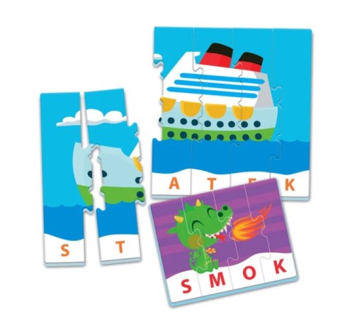 Clementoni Gra edukacyjna Puzzle Moje Pierwsze Słowa Uczę się Bawiąc Język Polski Clementoni 50770 Clementoni Gra edukacyjna Puzzle Moje Pierwsze Słowa Uczę się Bawiąc Język Polski Clementoni 50770