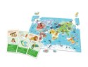 Clementoni Gra edukacyjna Puzzle Quizy Zwierzęta Odkrywamy Świat Uczę się Bawiąc Język Polski Clementoni 50779 Clementoni Gra edukacyjna Puzzle Quizy Zwierzęta Odkrywamy Świat Uczę się Bawiąc Język Polski Clementoni 50779