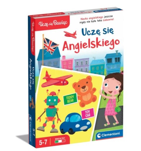 Clementoni Gra edukacyjna Uczę Się Angielskiego Uczę się Bawiąc Język Polski Clementoni 50769 Clementoni Gra edukacyjna Uczę Się Angielskiego Uczę się Bawiąc Język Polski Clementoni 50769