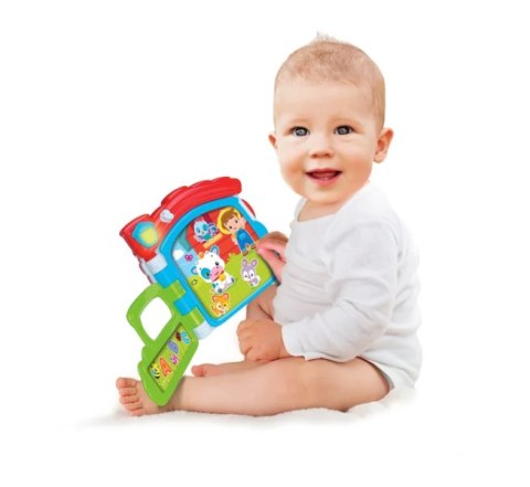Clementoni Interaktywna Książeczka Edukacyjna Farma Język Polski i Niemiecki Clementoni 17652 Clementoni Interaktywna Książeczka Edukacyjna Farma Język Polski i Niemiecki Clementoni 17652