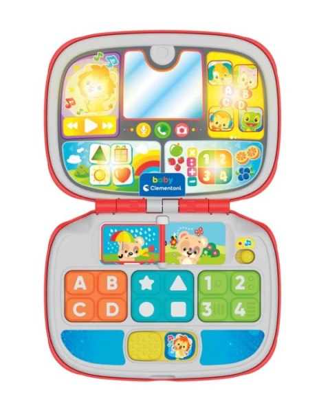 Clementoni Interaktywny Laptop Komputerek Kacperek do Literek i Cyferek Język Polski Clementoni 50716 Clementoni Interaktywny Laptop Komputerek Kacperek do Literek i Cyferek Język Polski Clementoni 50716
