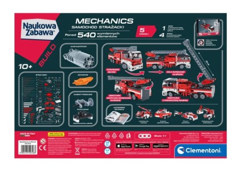 Clementoni Naukowa Zabawa Klocki Laboratorium Mechaniki Samochód Strażacki Język Polski Clementoni 50728 Clementoni Naukowa Zabawa Klocki Laboratorium Mechaniki Samochód Strażacki Język Polski Clementoni 50728