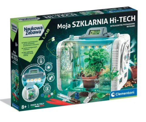 Clementoni Naukowa Zabawa Laboratorium Szklarnia HI-TECH Botanika Doświadczenie Język Polski Clementoni 50915 Clementoni Naukowa Zabawa Laboratorium Szklarnia HI-TECH Botanika Doświadczenie Język Polski Clementoni 50915