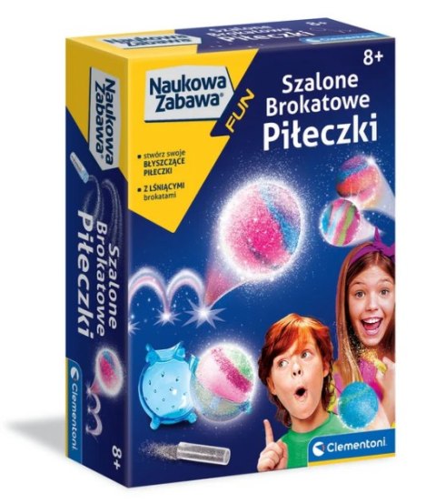 Clementoni Naukowa Zabawa Mini Laboratorium Szalone Brokatowe Piłeczki Język Polski Clementoni 50702 Clementoni Naukowa Zabawa Mini Laboratorium Szalone Brokatowe Piłeczki Język Polski Clementoni 50702