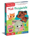 Clementoni Puzzle Mali Przyjaciele Zwierzątka Farma Uczę się Bawiąc Język Polski Clementoni 50761