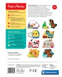 Clementoni Puzzle Mali Przyjaciele Zwierzątka Farma Uczę się Bawiąc Język Polski Clementoni 50761
