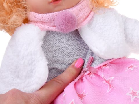 Interaktywna lalka ALICJA 32cm z burzą blond włosów - mówi i gaworzy ZA5841 Interaktywna lalka ALICJA 32cm z burzą blond włosów - mówi i gaworzy ZA5841