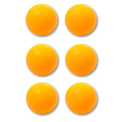 LEAN TOYS Piłeczki Do Ping Ponga Sport Pomarańczowy 6szt LEAN TOYS Piłeczki Do Ping Ponga Sport Pomarańczowy 6szt