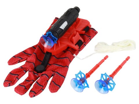 LEAN TOYS Rękawica Z Wyrzutnią Sieci Spider Man 3 Strzałki Kostium