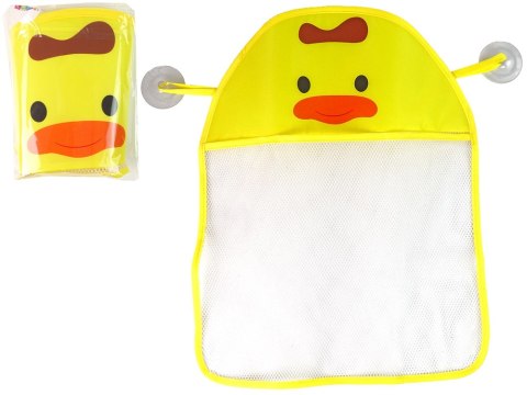 LEAN TOYS Zabawka Do Kąpieli Organizer Pojemnik Na Zabawki Siatka Kurczak
