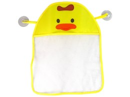 LEAN TOYS Zabawka Do Kąpieli Organizer Pojemnik Na Zabawki Siatka Kurczak