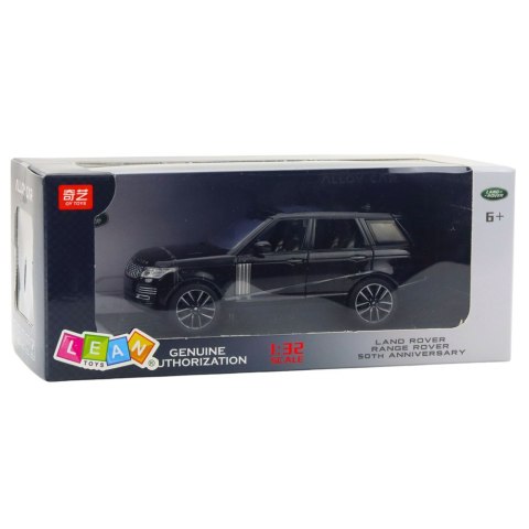LEAN Toys Auto Range Samochód Range Rover Czarny Efekty Dżwiękowe Czarny LEAN Toys Auto Range Samochód Range Rover Czarny Efekty Dżwiękowe Czarny