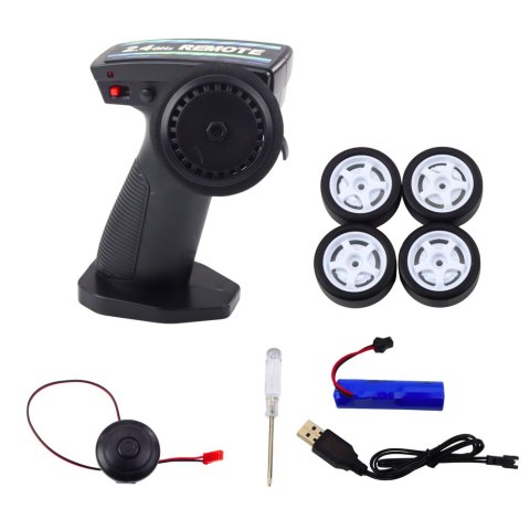 LEAN Toys Auto Sportowe Zdalnie Sterowane RC Podświetlana Karoseria Drift Niebieskie LEAN Toys Auto Sportowe Zdalnie Sterowane RC Podświetlana Karoseria Drift Niebieskie
