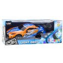 LEAN Toys Auto Sportowe Zdalnie Sterowane RC Podświetlana Karoseria Drift Pomarańczowe