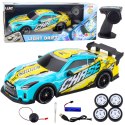 LEAN Toys Auto Sportowe Zdalnie Sterowane RC Podświetlana Karoseria Drift Turkusowe