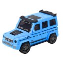LEAN Toys Auto Terenowe Metalowe Ukryty Samochodzik Światło Dźwięk Biały Niebieski