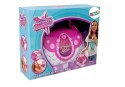 LEAN Toys Przenośne Karaoke w Torebce Różowe Mikrofon USB