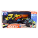 LEAN Toys Samochód Ciężarowy Zdalnie Sterowany RC Pilot Dźwięki Żółty