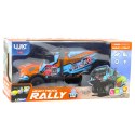 LEAN Toys Samochód Ciężarowy Zdalnie Sterowany RC Pomarańczowy Niebieski