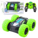 LEAN Toys Samochód Kaskaderski Zdalnie Sterowany RC Obroty o 360° Zielony