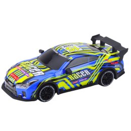 LEAN Toys Samochód Sportowy Zdalnie Sterowany Pilot Niebieski Żółty