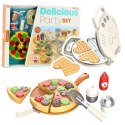LEAN Toys Zestaw Do Gofrów Pizza Z Dodatkami Akcesoria Kuchenne Dla Dzieci LEAN Toys Zestaw Do Gofrów Pizza Z Dodatkami Akcesoria Kuchenne Dla Dzieci
