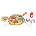 LEAN Toys Zestaw Do Gofrów Pizza Z Dodatkami Akcesoria Kuchenne Dla Dzieci LEAN Toys Zestaw Do Gofrów Pizza Z Dodatkami Akcesoria Kuchenne Dla Dzieci