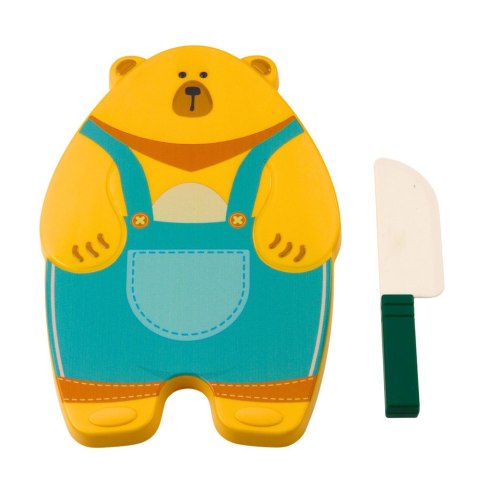 LEAN Toys Zestaw Do Krojenia Owoce Deska Nóż Akcesoria Edukacyjne Dla Dzieci LEAN Toys Zestaw Do Krojenia Owoce Deska Nóż Akcesoria Edukacyjne Dla Dzieci