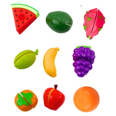 LEAN Toys Zestaw Do Krojenia Owoce Deska Nóż Akcesoria Edukacyjne Dla Dzieci LEAN Toys Zestaw Do Krojenia Owoce Deska Nóż Akcesoria Edukacyjne Dla Dzieci