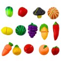 LEAN Toys Zestaw Do Krojenia Owoce Warzywa Deska Nóż Akcesoria Edukacyjne Dla Dzieci