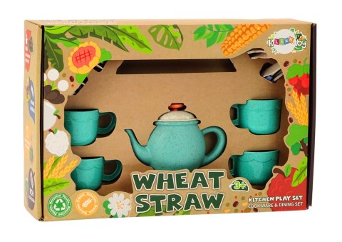 LEAN Toys Zestaw Naczyń Filiżanki Talerzyki Sztućce Imbryk 22 El LEAN Toys Zestaw Naczyń Filiżanki Talerzyki Sztućce Imbryk 22 El