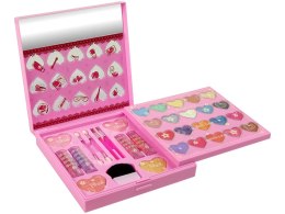 LEAN Toys Zestaw Piękności Duża Paletka Cienie Szminki Lakiery Do Paznokci