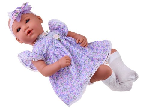 Lalka BOBAS interaktywna 46cm - w liliowej sukience + akcesoria ZA5834 Lalka BOBAS interaktywna 46cm - w liliowej sukience + akcesoria ZA5834