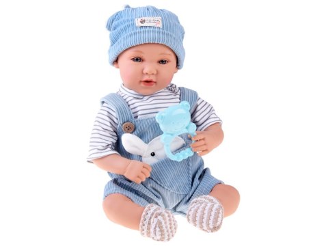 Lalka BOBAS interaktywna 46cm - w niebieskich spodenkach + akcesoria ZA5835 Lalka BOBAS interaktywna 46cm - w niebieskich spodenkach + akcesoria ZA5835