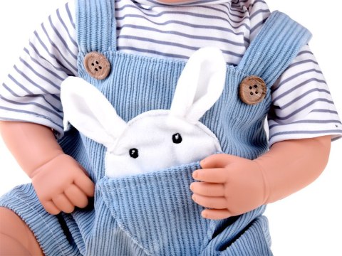 Lalka BOBAS interaktywna 46cm - w niebieskich spodenkach + akcesoria ZA5835 Lalka BOBAS interaktywna 46cm - w niebieskich spodenkach + akcesoria ZA5835