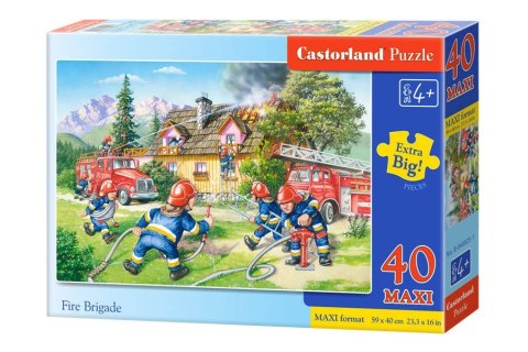 Puzzle 40 el. MAXI Fire Brigade Puzzle 40 el. MAXI Fire Brigade