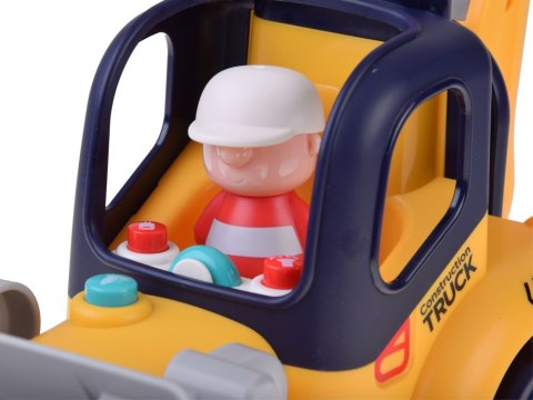 Zdalnie sterowane auto budowlane SPYCHACZ-KOPARKA Dźwięk + światła ZA5669 Zdalnie sterowane auto budowlane SPYCHACZ-KOPARKA Dźwięk + światła ZA5669