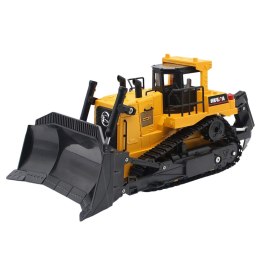 HUINA Spychacz Buldożer Samochód Budowlany Zdalnie Sterowany 1:16 R/C Żółty