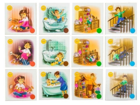 Jawa Gra edukacyjna NIEBEZPIECZEŃSTWO W DOMU układanka GR0305 Jawa Gra edukacyjna NIEBEZPIECZEŃSTWO W DOMU układanka GR0305
