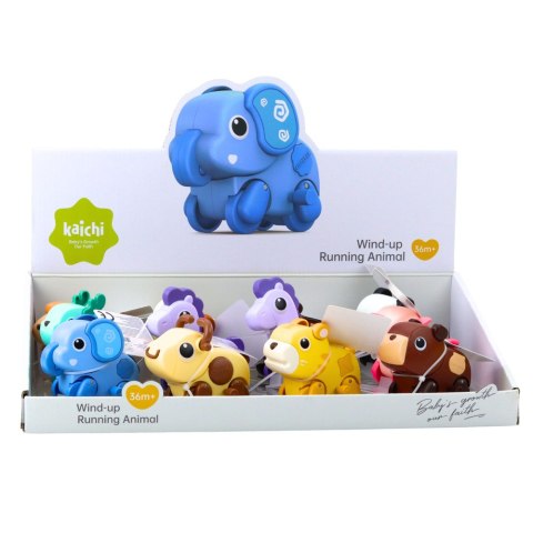 LEAN TOYS Nakręcane Jeżdżące Zwierzątko Zabawka Dla Malucha Mix LEAN TOYS Nakręcane Jeżdżące Zwierzątko Zabawka Dla Malucha Mix