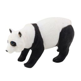 LEAN TOYS Zestaw Figurki Dzikie Zwierzęta Safari Panda Żyrafa Lew Hipopotam 4 szt.